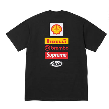 Supreme x Ducati “Logos” Tee Black