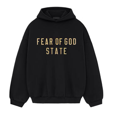 Essentials “Black State” Hoodie