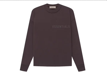 Essentials “Plum” Long Sleeve Tee