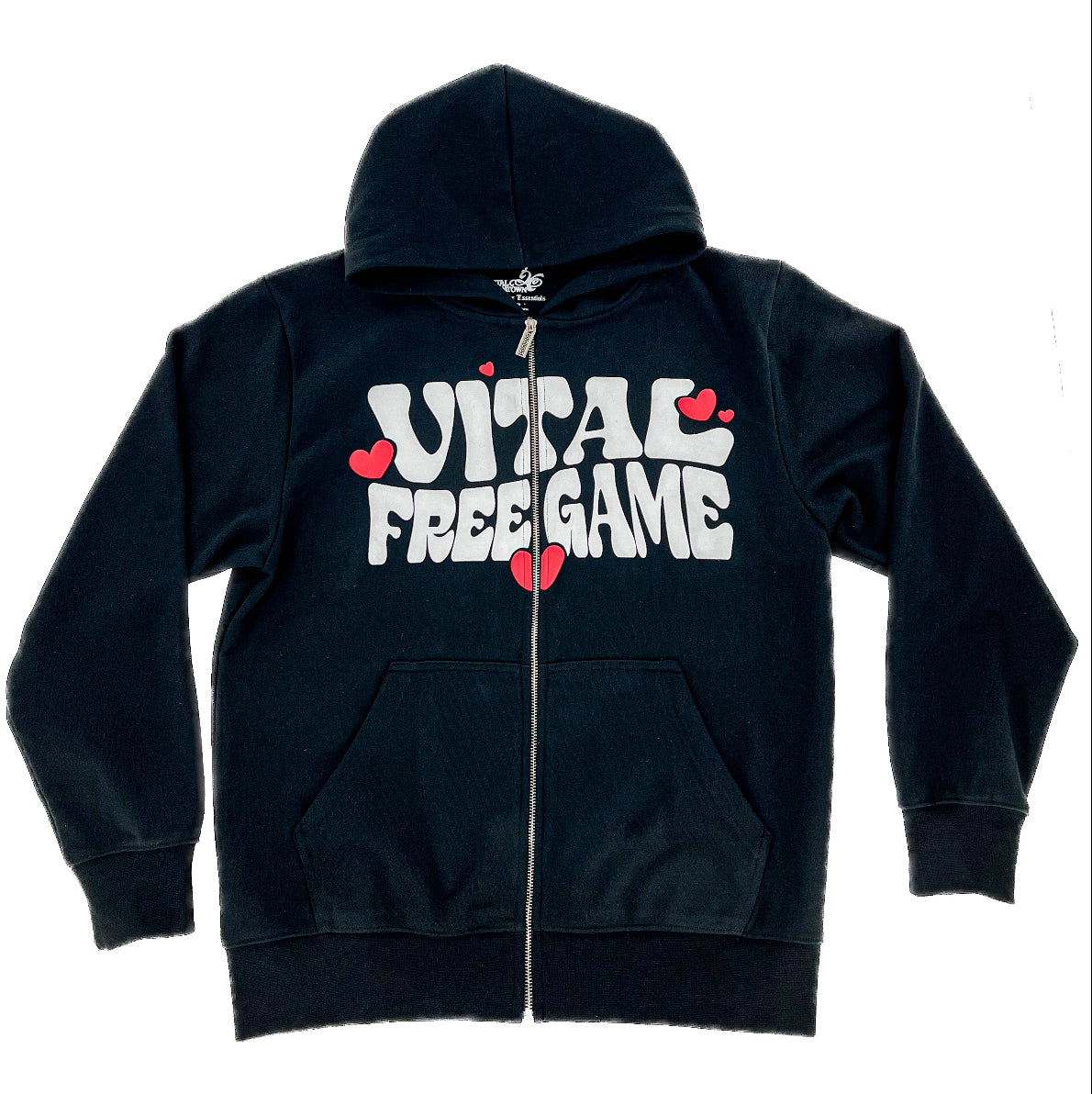 Vital x Free Game “Black” Hoodies