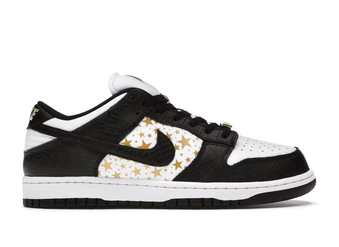 PREOWNED Nike SB Dunk Low “Supreme Stars Black”