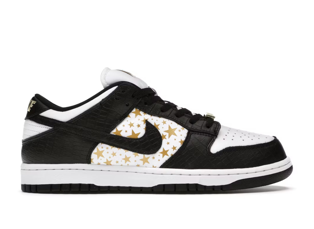 PREOWNED Nike SB Dunk Low “Supreme Stars Black”