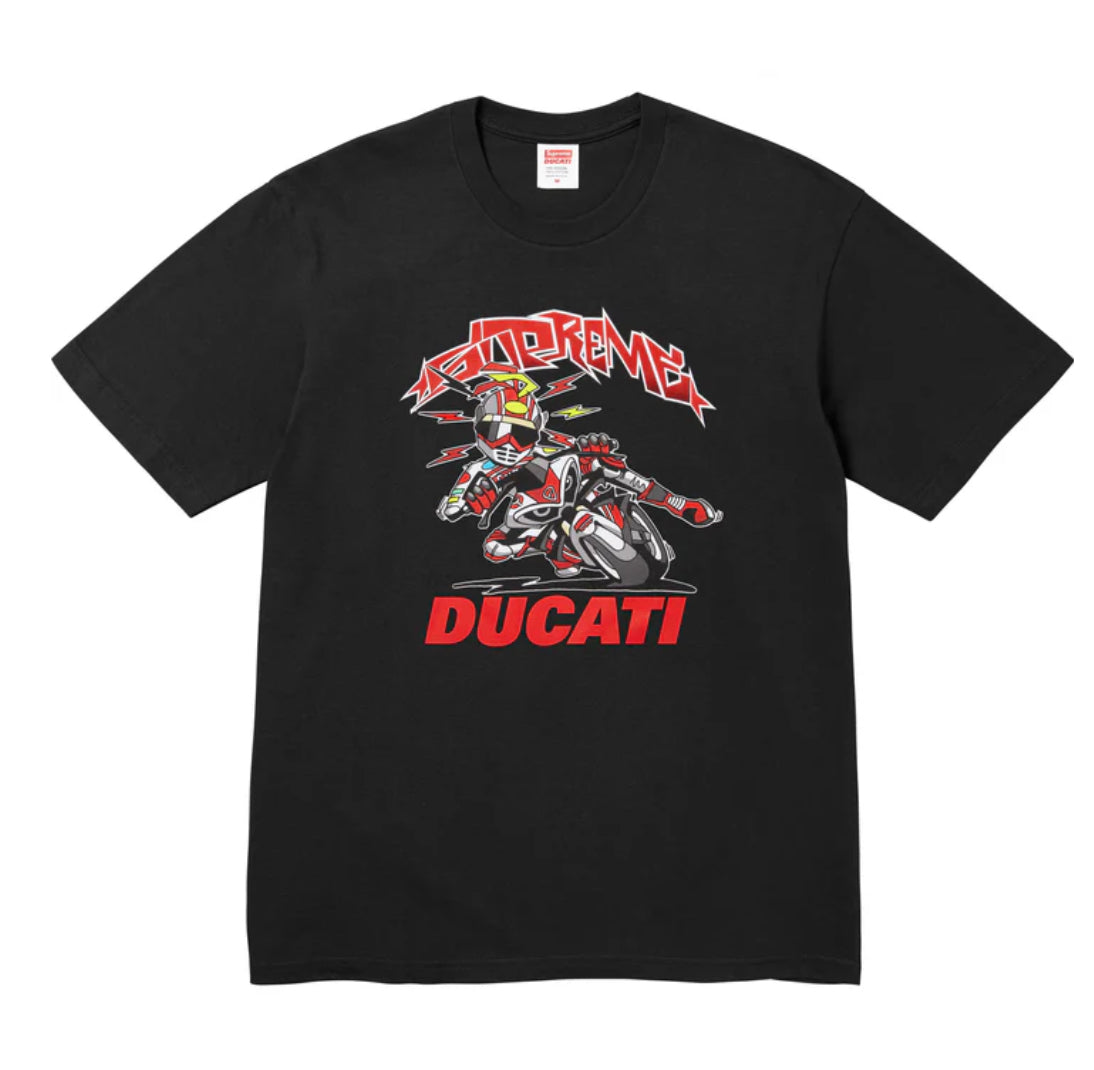 Supreme x Ducati Tee “Black”