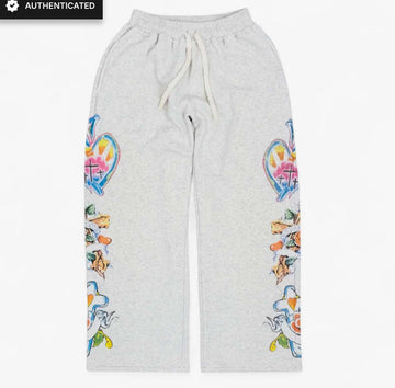 We Are Righteous Grey Sweatpants “King”