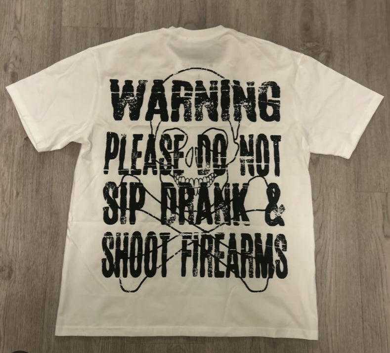 Cough Syrup “Warning” Tee
