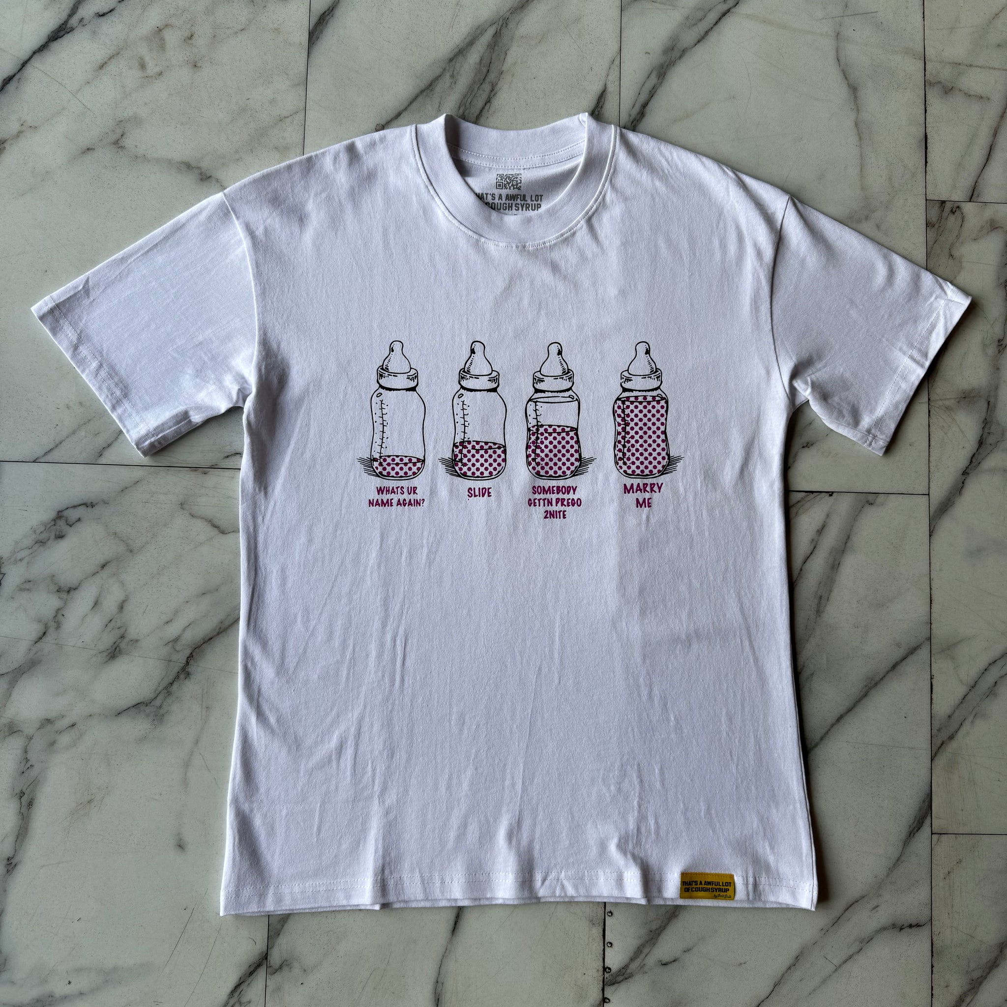 Cough Syrup “Baby Bottle” Tee