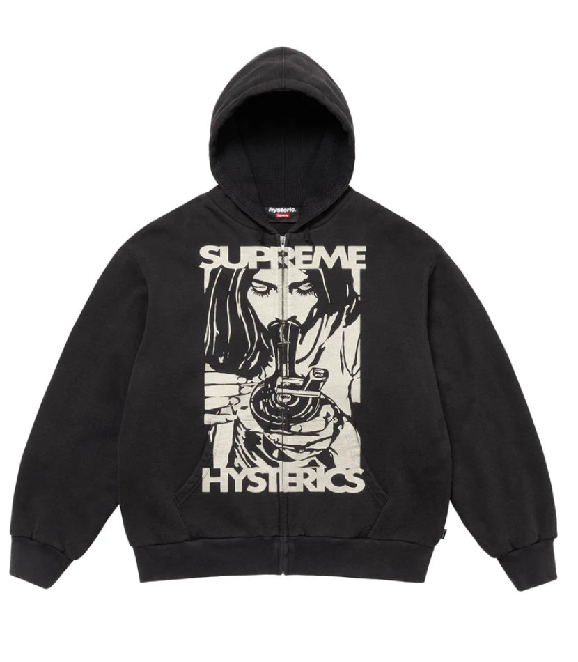 Supreme x Hysteric Glamour Thermal Lined Zip-up Hoodie