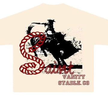 Saint Vanity “Stable Cream” T-Shirt