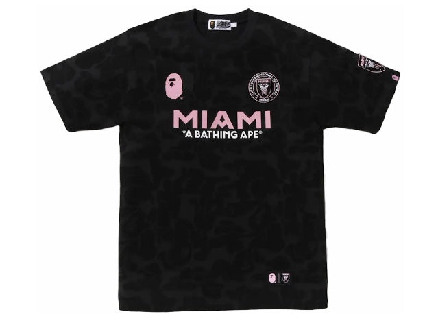 BAPE x Inter Miami CF Camo Tee