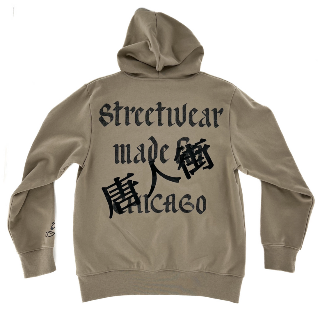 Vital Chinatown “ Staple” Hoodie (Sand)