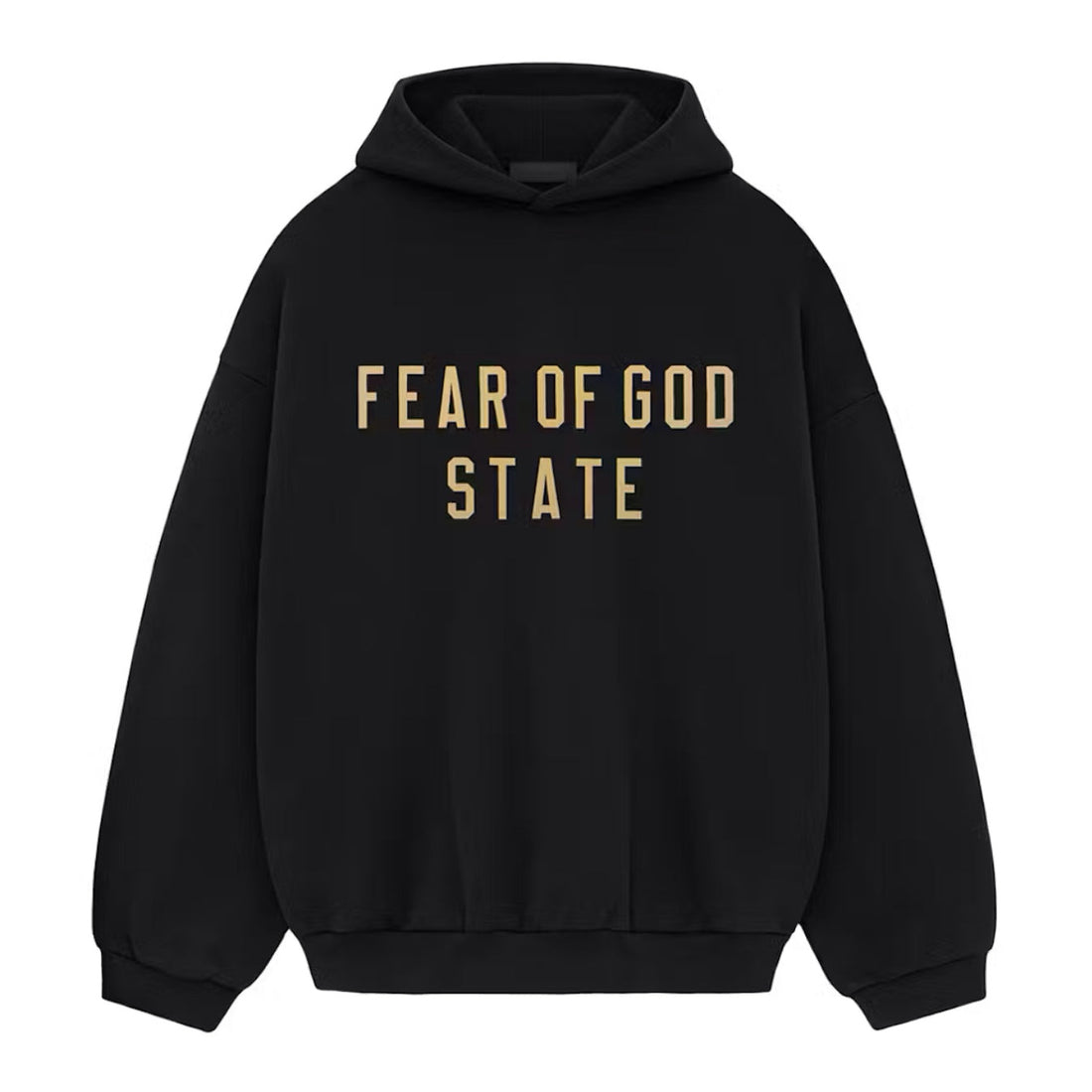 Essentials “Black State” Hoodie Tops
