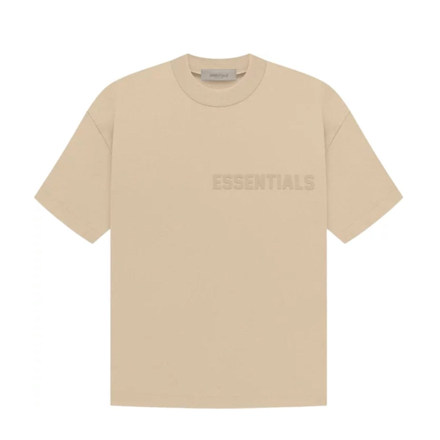Essentials “Sand” Crew Neck Tee Tops