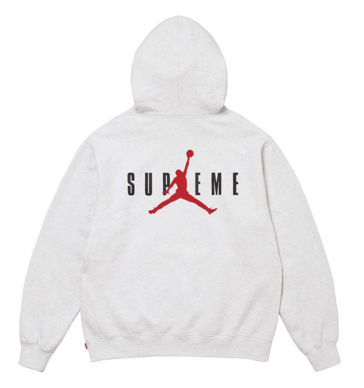 Supreme x Jordan Hoodie Ash Grey