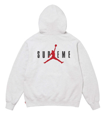 Supreme x Jordan Hoodie Ash Grey