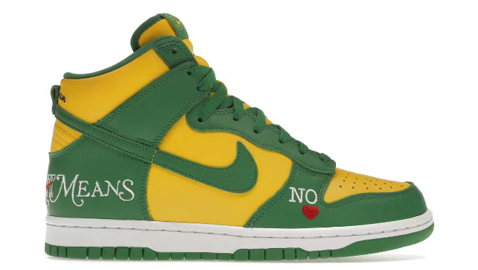 Nike SB Dunk High “Supreme by any mean Brazil”