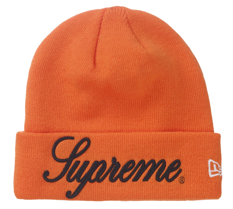 Supreme x New Era Script Beanie