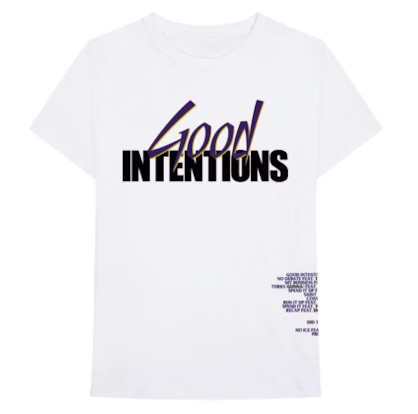 Vlone x Nav “Good Intentions” Tee