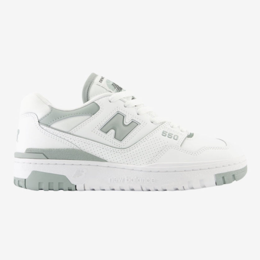 New Balance 550 “White/ Green Gum Sole” Footwear