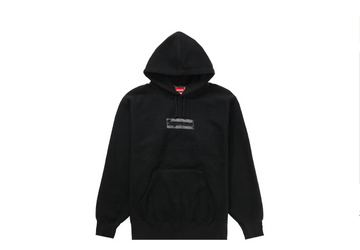 Supreme Inside Out Box Logo Hooded Sweatshirt "Black"
