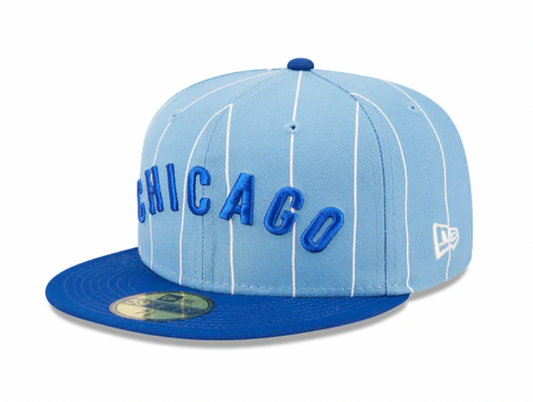 Chicago Cubs Pinstripe 59FIFTY Fitted