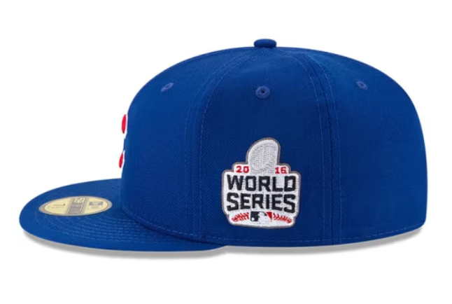 Cubs World Series Side Patch 59FIFTY Fitted