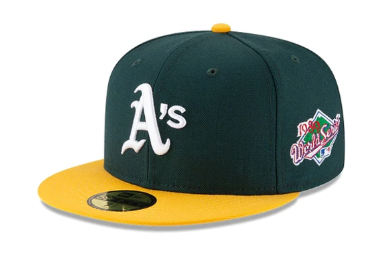 Oakland As World Series Side Patch 59FIFTY Fitted