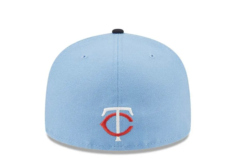 Twins Powder Blues 59FIFTY Fitted