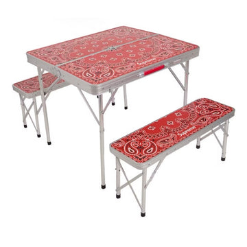 Supreme Coleman Folding Table Set 