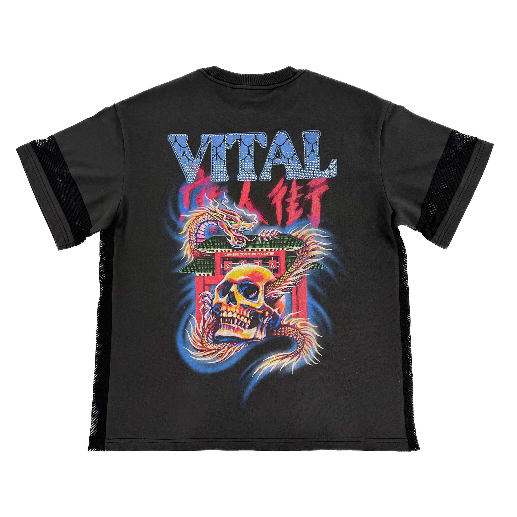 Vital Chinatown “Guardian” Jersey Tee Tops