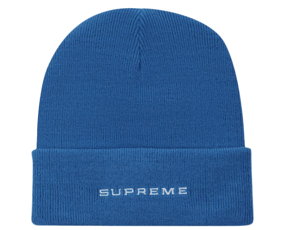 Supreme x Nike Snakeskin Beanie (Blue)
